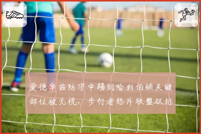 爱德华兹防守中踢到哈利伯顿关键部位被无视，步行者怒斥联盟双标